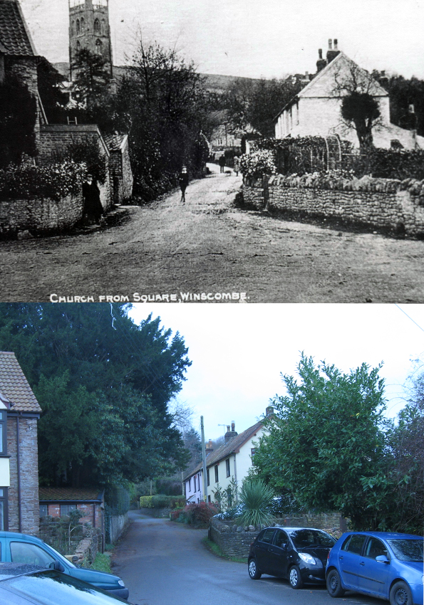 From the Square, Winscombe c1905-2018